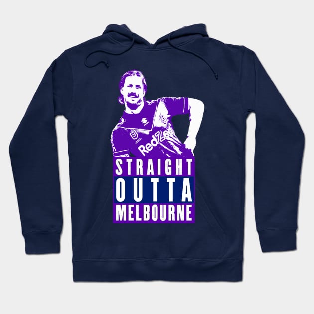 Melbourne Storm - Cameron Munster - STRAIGHT OUTTA MELBOURNE Hoodie by OG Ballers